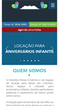 Mobile Screenshot of colombofestaseeventos.com.br